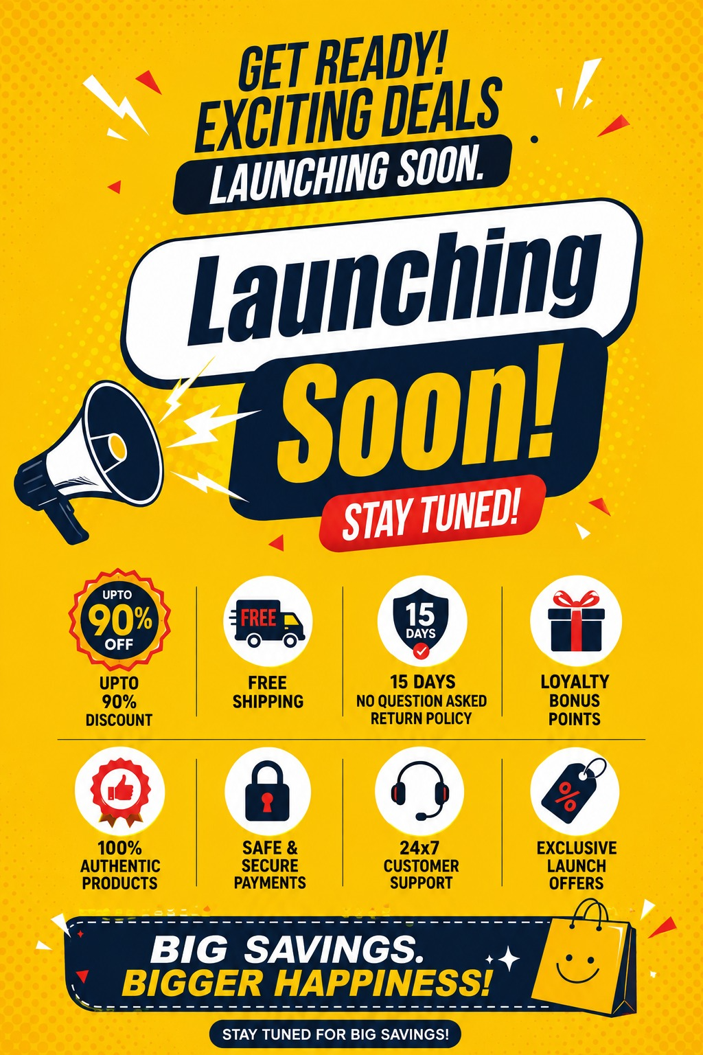 Get ready! Exciting deals launching soon.